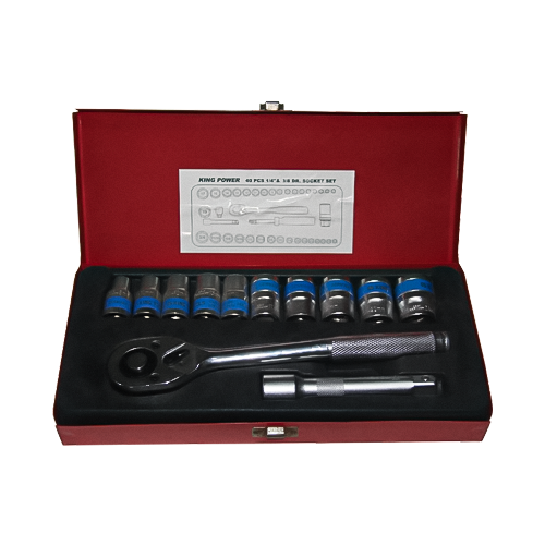 12pcs Quick Ratchet -Handle -Socket -Set (1/2 